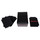 Docsmagic.de Deck Box Full + 60 Double Mat Black Sleeves Small Size - Kartenbox & Kartenhüllen Schwarz - YGO