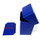 Docsmagic.de Deck Box Full + 60 Double Mat Blue Sleeves Small Size - Kartenbox & Kartenhüllen Blau - YGO