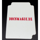 Docsmagic.de Deck Box Full + 60 Double Mat White Sleeves Small Size - Kartenbox & Kartenhüllen Weiss - YGO