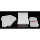 Docsmagic.de Deck Box Full + 60 Double Mat White Sleeves Small Size - Kartenbox & Kartenhüllen Weiss - YGO