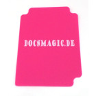 Docsmagic.de Deck Box Full + 60 Double Mat Pink Sleeves Small Size - Kartenbox & Kartenhüllen Rosa - YGO