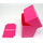 Docsmagic.de Deck Box Full + 60 Double Mat Pink Sleeves Small Size - Kartenbox & Kartenhüllen Rosa - YGO