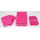 Docsmagic.de Deck Box Full + 60 Double Mat Pink Sleeves Small Size - Kartenbox & Kartenhüllen Rosa - YGO