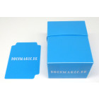 Docsmagic.de Deck Box Full + 60 Double Mat Light Blue...
