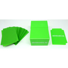 Docsmagic.de Deck Box Full + 60 Double Mat Light Green Sleeves Small Size - Kartenbox & Kartenhüllen Hellgrün - YGO