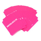 25 Docsmagic.de Trading Card Deck Divider Pink - Kartentrenner Rosa - MTG PKM YGO