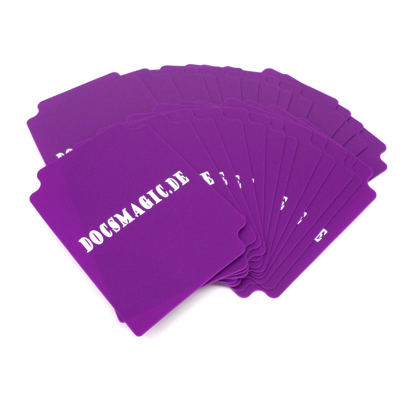 Kartentrenner Hellblau 25 Docsmagic.de Trading Card Deck Divider Light Blue