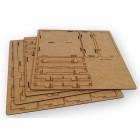 Docsmagic.de Organizer Insert for Roll Player Box - Einsatz
