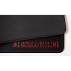 Docsmagic.de Premium Playmat Black - 60 x 34 cm Stitched 3mm - Spielmatte Schwarz