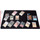 Docsmagic.de Premium Playmat Black - 60 x 34 cm Stitched 3mm - Spielmatte Schwarz