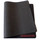 Docsmagic.de Premium Playmat Black - 60 x 34 cm Stitched 3mm - Spielmatte Schwarz