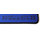 Docsmagic.de Premium Playmat Blue - 60 x 34 cm Stitched 3mm - Spielmatte Blau