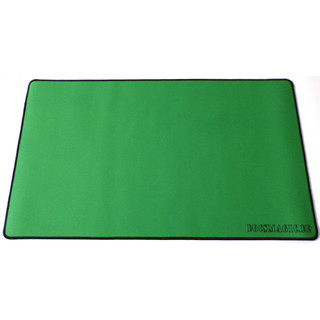 Docsmagic.de Premium Playmat Green - 60 x 34 cm Stitched 3mm - Spielmatte Grün