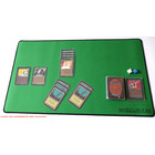 Docsmagic.de Premium Playmat Green - 60 x 34 cm Stitched 3mm - Spielmatte Grün