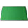 Docsmagic.de Premium Playmat Green - 60 x 34 cm Stitched 3mm - Spielmatte Grün