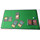 Docsmagic.de Premium Playmat Green - 60 x 34 cm Stitched 3mm - Spielmatte Grün