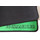 Docsmagic.de Premium Playmat Green - 60 x 34 cm Stitched 3mm - Spielmatte Grün