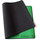 Docsmagic.de Premium Playmat Green - 60 x 34 cm Stitched 3mm - Spielmatte Grün