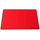Docsmagic.de Premium Playmat Red - 60 x 34 cm Stitched 3mm - Spielmatte Rot