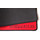 Docsmagic.de Premium Playmat Red - 60 x 34 cm Stitched 3mm - Spielmatte Rot