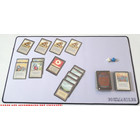 Docsmagic.de Premium Playmat White - 60 x 34 cm Stitched 3mm - Spielmatte Weiss