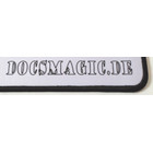 Docsmagic.de Premium Playmat White - 60 x 34 cm Stitched 3mm - Spielmatte Weiss