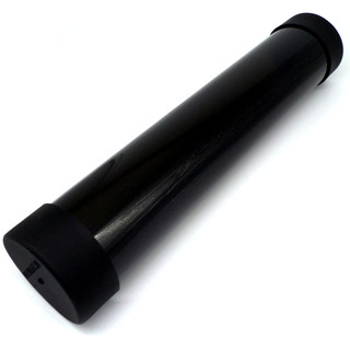 Docsmagic.de Playmat Tube Big Transparent Black - 7 x 36 cm - Poster Artwork Spielmatten Transportrolle Schwarz