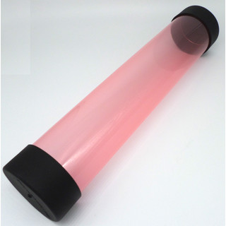 Docsmagic.de Playmat Tube Big Transparent Red - 7 x 36 cm - Poster Artwork Spielmatten Transportrolle Rot