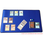 Docsmagic.de Premium Playmat + Tube Big Transparent Blue - 60 x 34 cm - Spielmatte + Transportrolle Blau