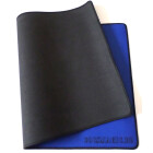 Docsmagic.de Premium Playmat + Tube Big Transparent Blue - 60 x 34 cm - Spielmatte + Transportrolle Blau
