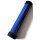 Docsmagic.de Premium Playmat + Tube Big Transparent Blue - 60 x 34 cm - Spielmatte + Transportrolle Blau