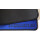 Docsmagic.de Premium Playmat + Tube Big Transparent Blue - 60 x 34 cm - Spielmatte + Transportrolle Blau