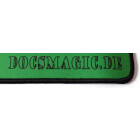 Docsmagic.de Premium Playmat + Tube Big Transparent Green - 60 x 34 cm - Spielmatte + Transportrolle Grün