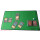 Docsmagic.de Premium Playmat + Tube Big Transparent Green - 60 x 34 cm - Spielmatte + Transportrolle Grün