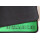 Docsmagic.de Premium Playmat + Tube Big Transparent Green - 60 x 34 cm - Spielmatte + Transportrolle Grün