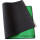 Docsmagic.de Premium Playmat + Tube Big Transparent Green - 60 x 34 cm - Spielmatte + Transportrolle Grün