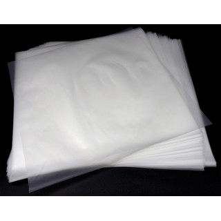 100 Docsmagic.de Inner Sleeves + Resealable Outer Bags for 12" 33rpm Vinyl Records Clear - Schallplatten Hüllen Durchsichtig