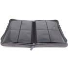 Docsmagic.de Premium Pro-Player 4-Pocket Zip-Album Silver...