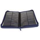 Docsmagic.de Premium Pro-Player 4-Pocket Zip-Album Dark Blue - 160 Card Binder - MTG - PKM - YGO - Reissverschluss Dunkelblau