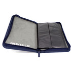 Docsmagic.de Premium Pro-Player 4-Pocket Zip-Album Dark Blue - 160 Card Binder - MTG - PKM - YGO - Reissverschluss Dunkelblau