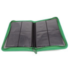 Docsmagic.de Premium Pro-Player 4-Pocket Zip-Album Dark Green - 160 Card Binder - MTG - PKM - YGO - Reissverschluss Dunkelgrün
