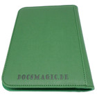 Docsmagic.de Premium Pro-Player 4-Pocket Zip-Album Dark Green - 160 Card Binder - MTG - PKM - YGO - Reissverschluss Dunkelgrün