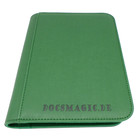 Docsmagic.de Premium Pro-Player 4-Pocket Zip-Album Dark Green - 160 Card Binder - MTG - PKM - YGO - Reissverschluss Dunkelgrün
