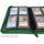 Docsmagic.de Premium Pro-Player 4-Pocket Zip-Album Dark Green - 160 Card Binder - MTG - PKM - YGO - Reissverschluss Dunkelgrün