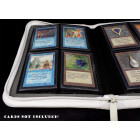 Docsmagic.de Premium Pro-Player 4-Pocket Zip-Album White - 160 Card Binder - MTG - PKM - YGO - Reissverschluss Weiss