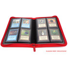Docsmagic.de Premium Pro-Player 4-Pocket Zip-Album Red -...