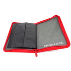 Docsmagic.de Premium Pro-Player 4-Pocket Zip-Album Red - 160 Card Binder - MTG - PKM - YGO - Reissverschluss Rot