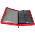 Docsmagic.de Premium Pro-Player 4-Pocket Zip-Album Red - 160 Card Binder - MTG - PKM - YGO - Reissverschluss Rot