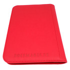 Docsmagic.de Premium Pro-Player 4-Pocket Zip-Album Red - 160 Card Binder - MTG - PKM - YGO - Reissverschluss Rot