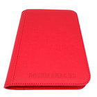 Docsmagic.de Premium Pro-Player 4-Pocket Zip-Album Red - 160 Card Binder - MTG - PKM - YGO - Reissverschluss Rot